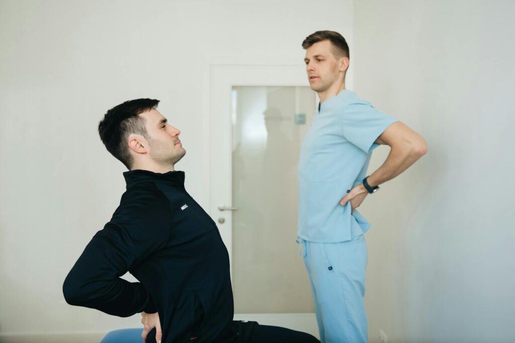 Physiotherapy Vaughan Newmarket Two Men