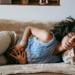 woman consulting with naturopath in Newmarket about irregular menstrual cycle