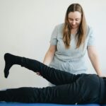 Professional chiropractor in Vaughan performing spinal adjustment to improve patient mobility and flexibility