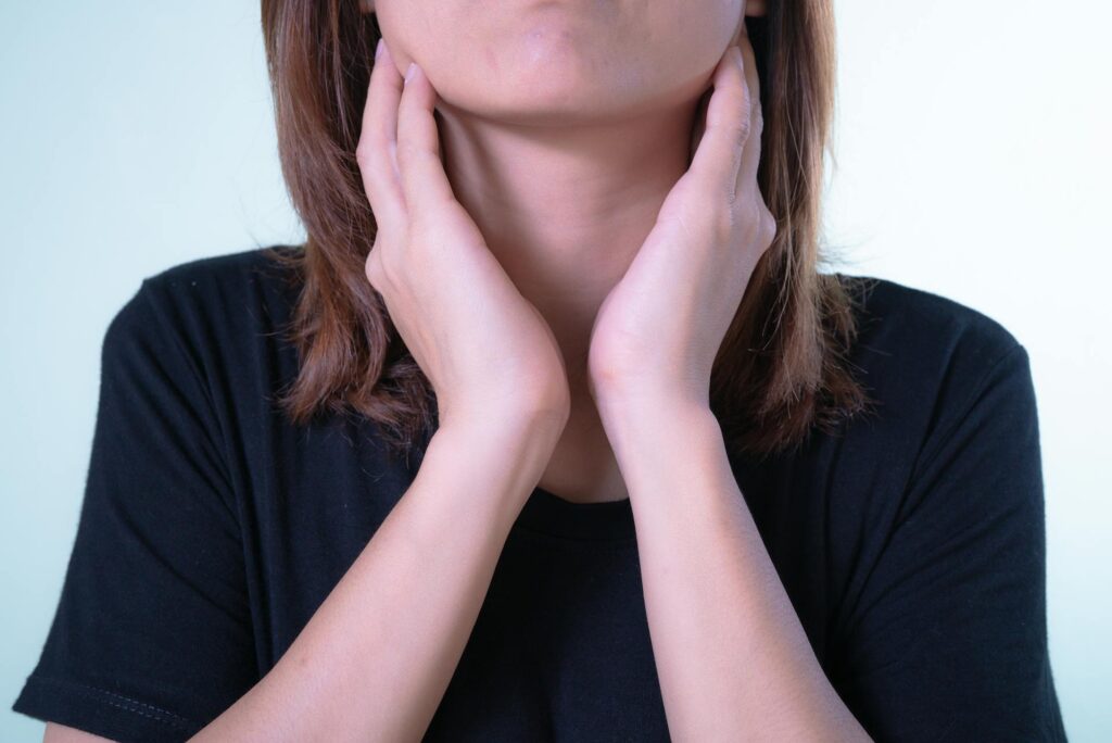 naturopathic doctor in Newmarket assessing neck pain for relief