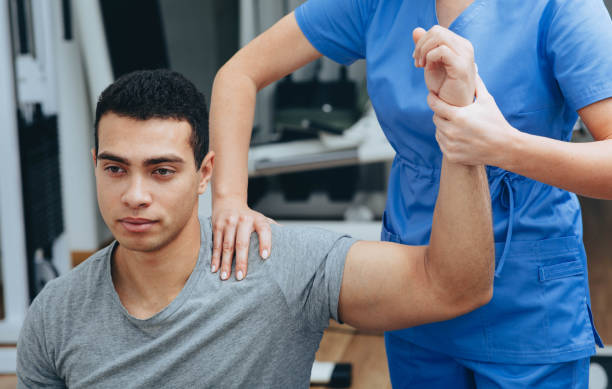 Athlete receiving sports chiropractic adjustment at PhysioChiroWellness in Vaughan
