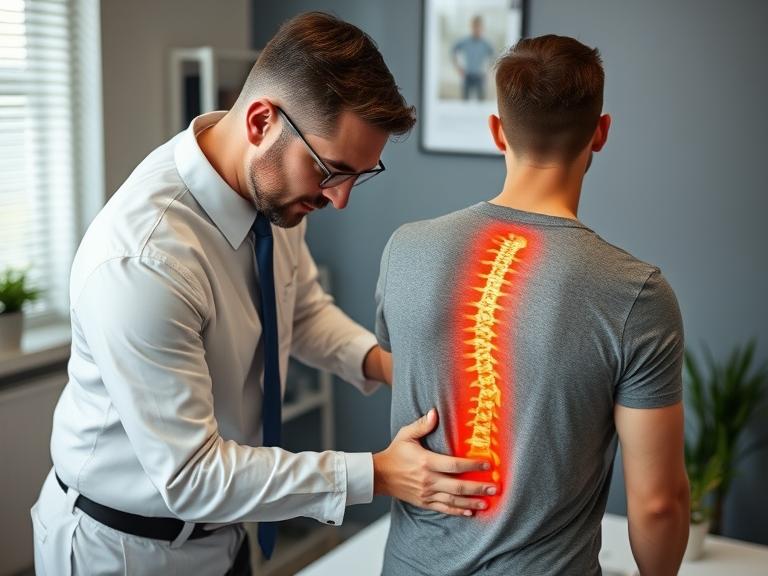 Chiropractor in Newmarket assisting a WSIB patient with back injury recovery