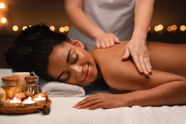 Aromatherapy massage session at PhysioChiroWellness in Newmarket